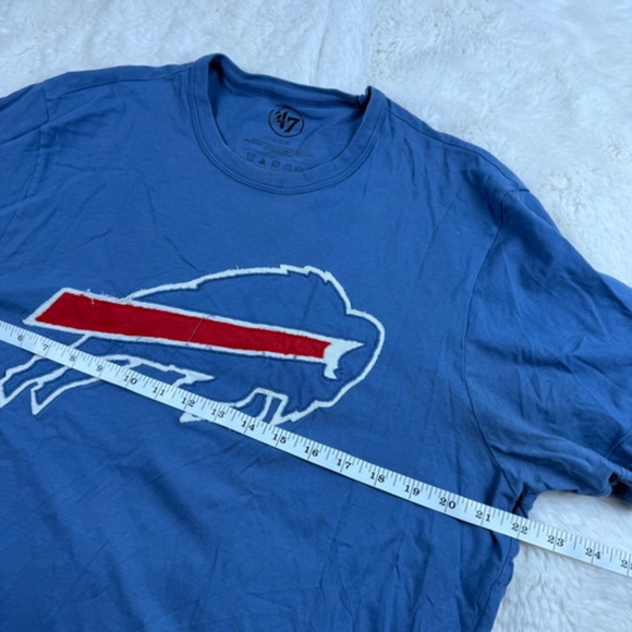 '47 Brand Buffalo Bills Short Sleeve Crew Neck T-Shirt NFL Blue Women's Large - Picture 5 of 5